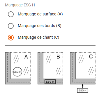 ESG-H Stempel, WS -Auswahl (FR)